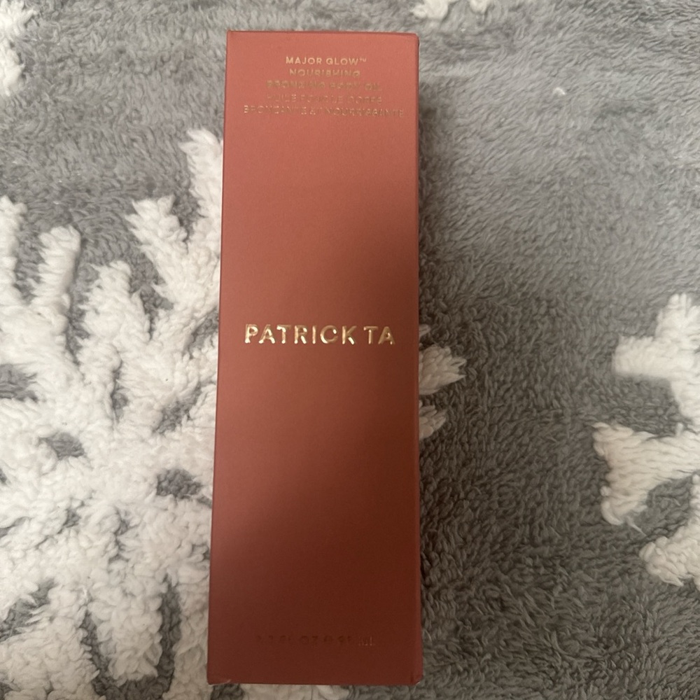 Patrick Ta Major Glow Bronzing body oil